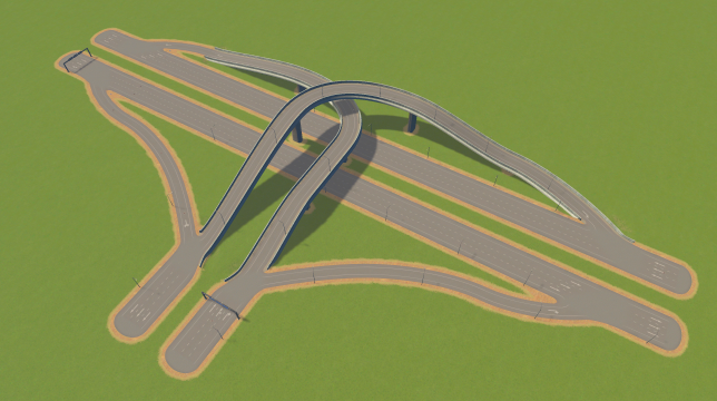 Highway 3-Way Intersection Alt preview