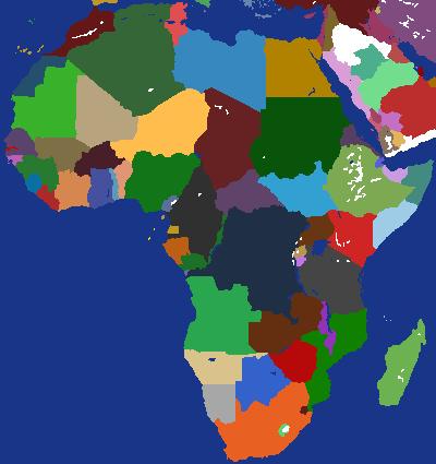 Africa Map Scenario - Community Voted Independence