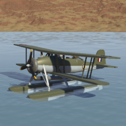 Fairey Swordfish Mk II Floatplane w Torpedo