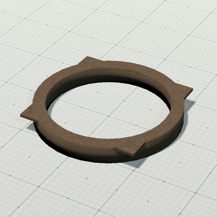 Wooden floor hole spiral stair