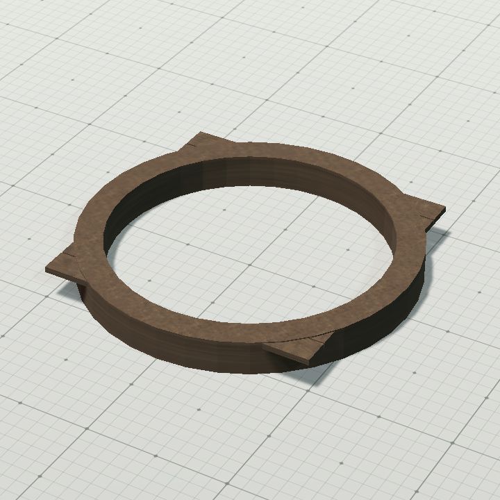 Wooden floor hole spiral stair V2
