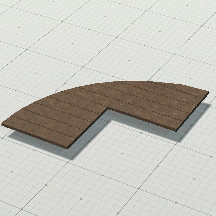 Wooden floor 2x2