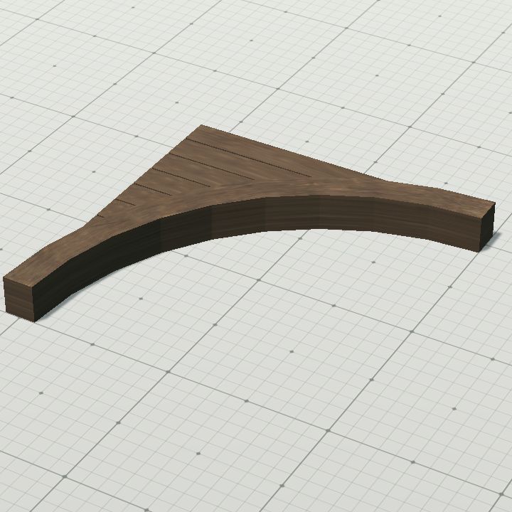Wooden floor side 2x2