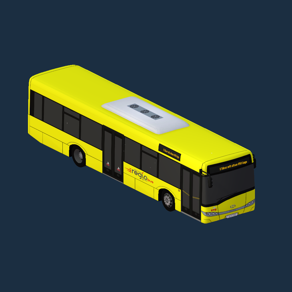 Solaris Urbino 12 III (2 Türer) VVT Design mit altem VVT Logo