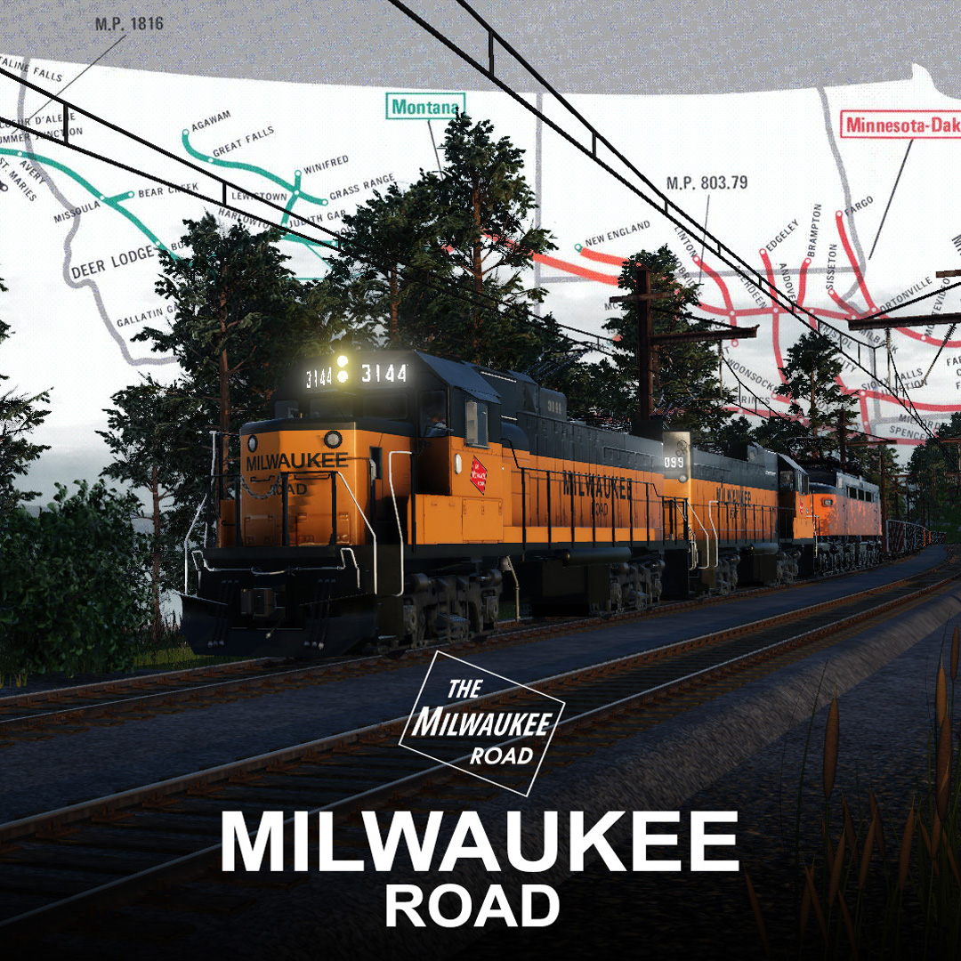 Milwaukee Road EMD GP38MG