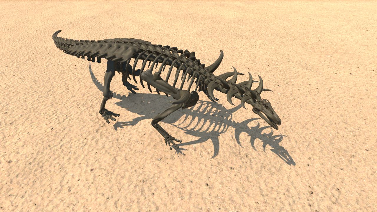 Sauropelta Skeleton