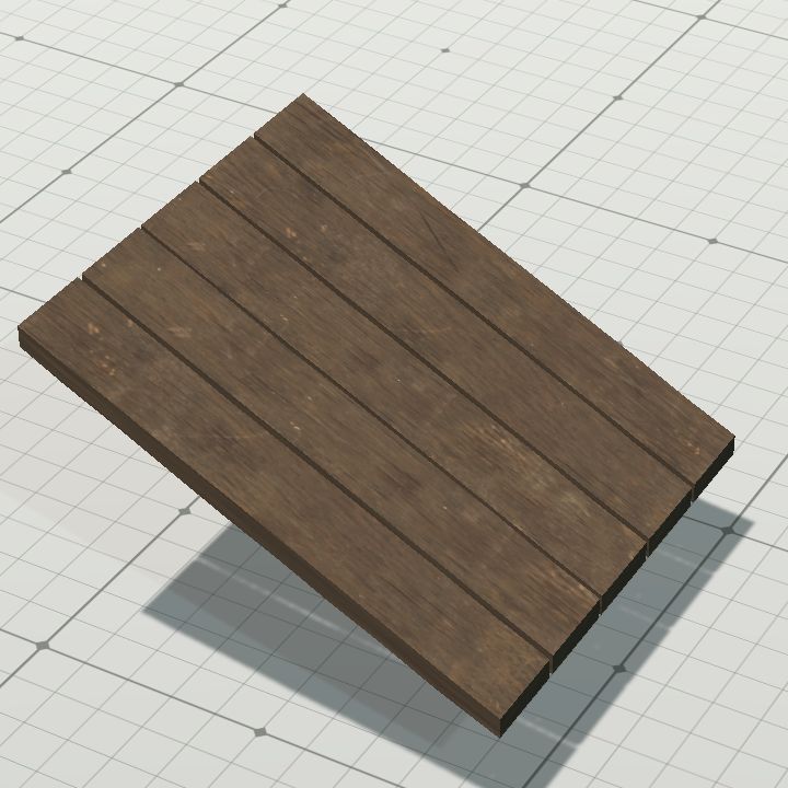 Wooden floor sloped