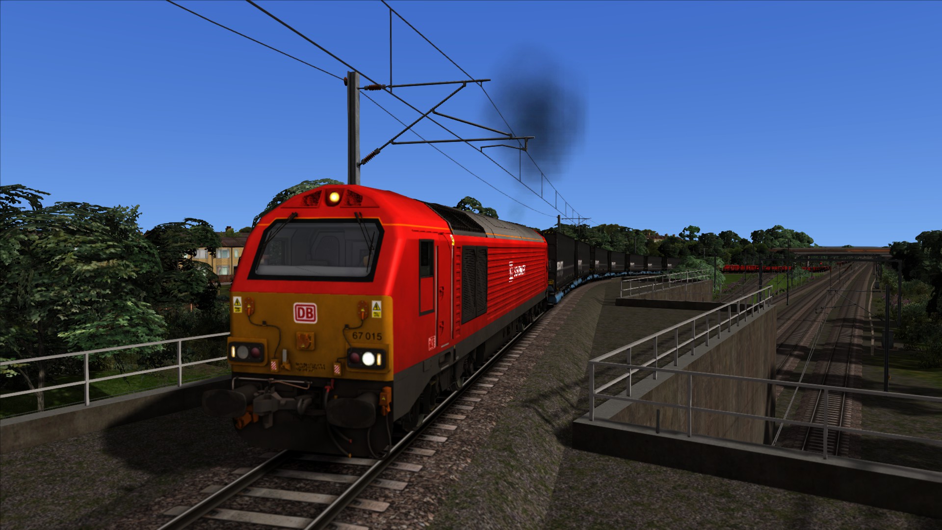 Freight Series Class 67 Double Kings Cross to Peterborough