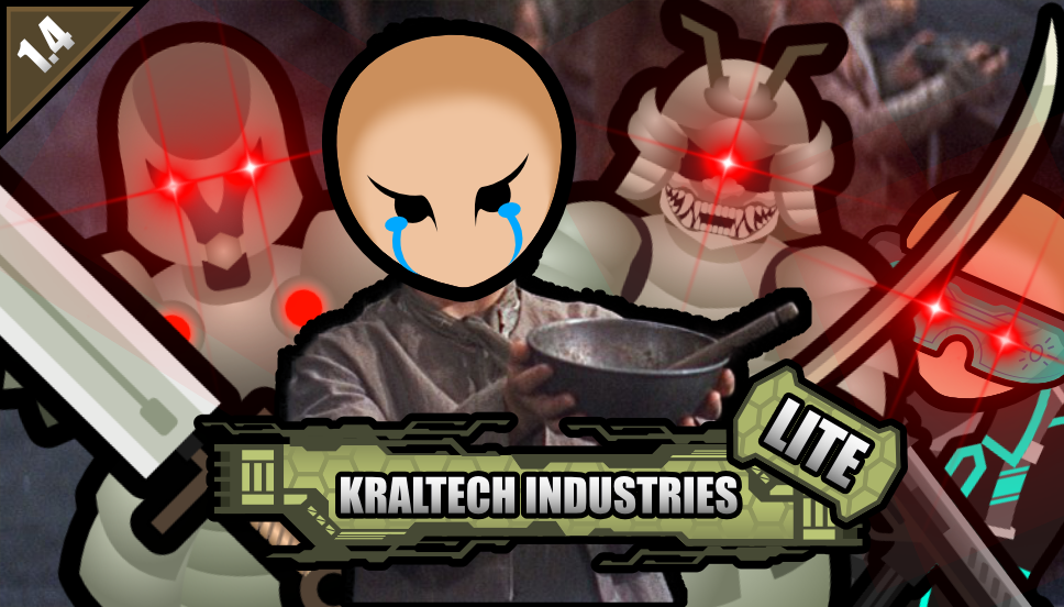 1.5 无红字更新排序Kraltech Industries LITE整合包 挑战 地狱难度 大量机械族 最低通关时间也要1000天