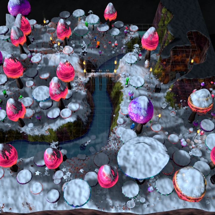 Winter Wonderland Troll Bridge
