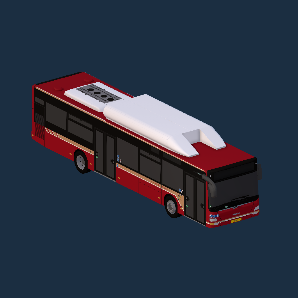 WHITE HORSE BUS (MAN Lion's City CNG by _T_B_N_)