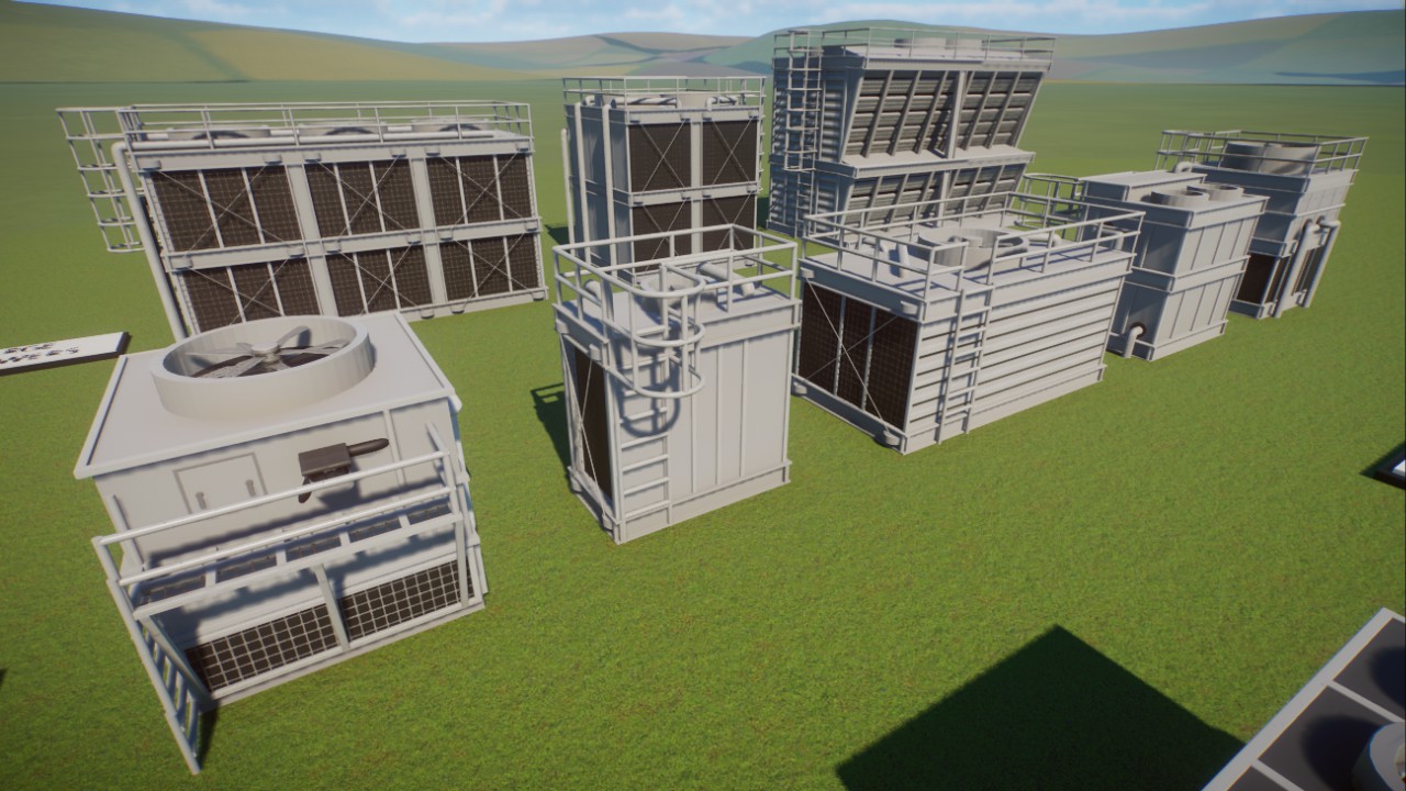 Air Conditioning Megapack - Cooling Towers Pack