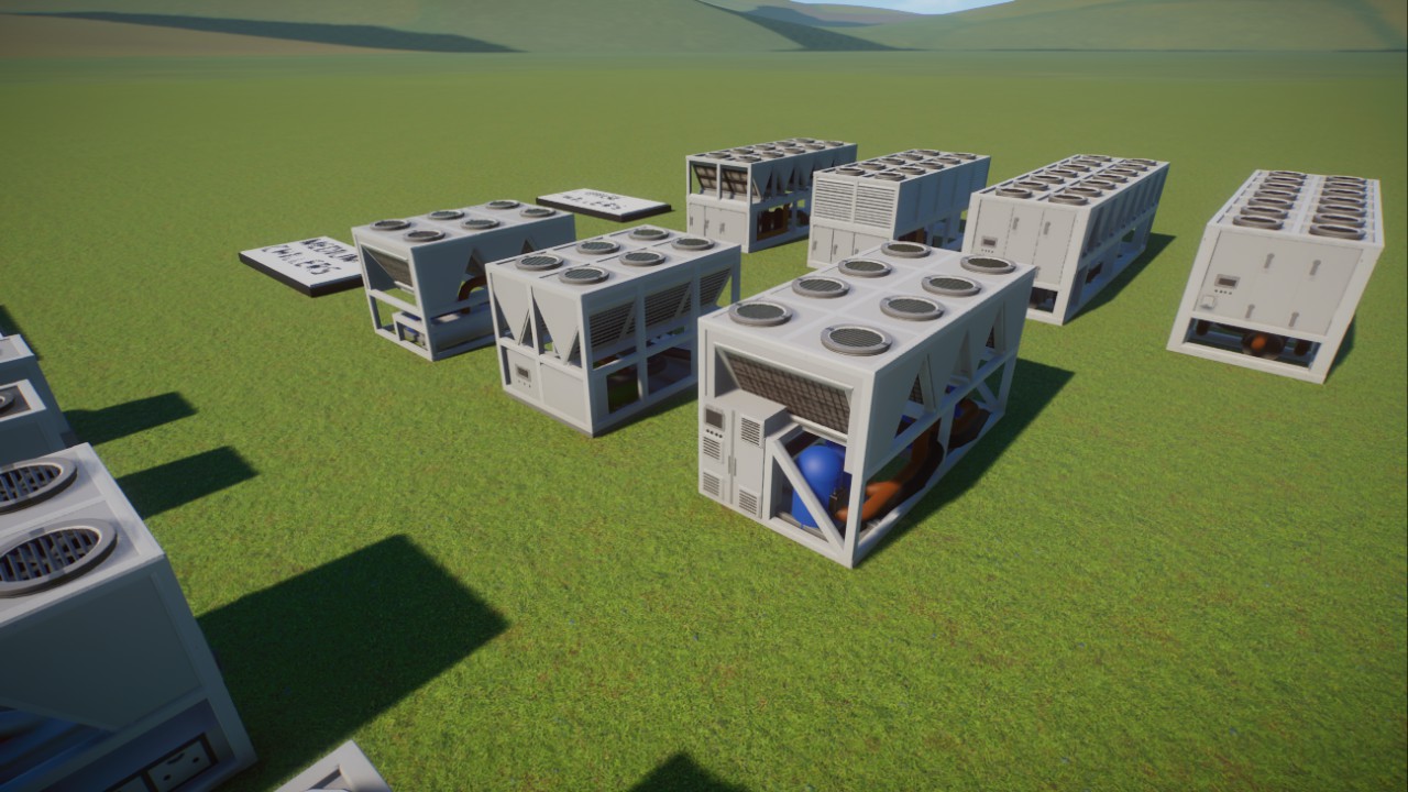 Air Conditioning Megapack - Chillers Pack