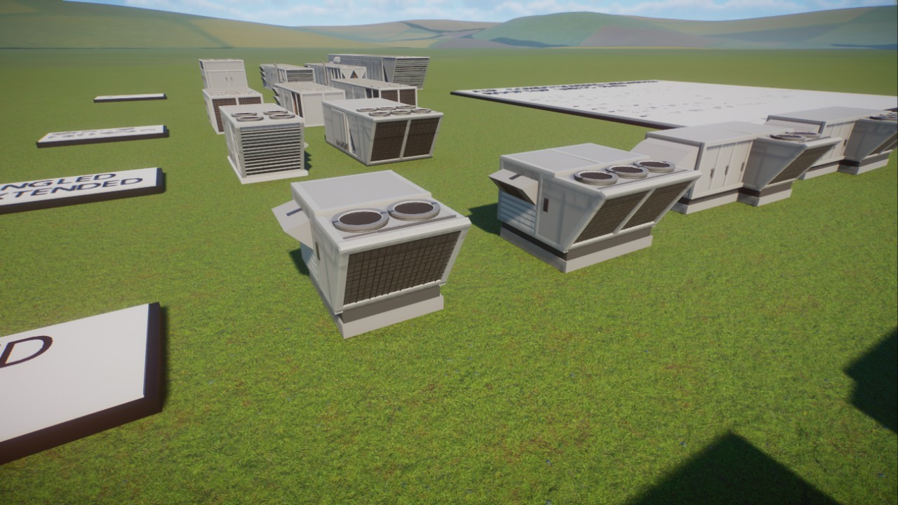 Air Conditioning Megapack - Rooftop Units Pack