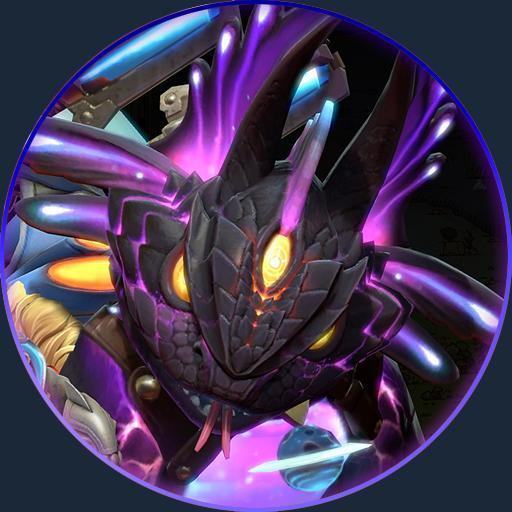 Purple Flash mount