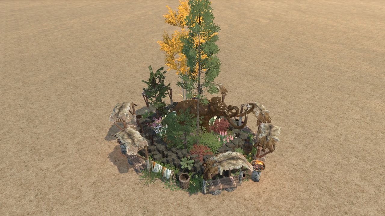 Mammoth Planter Stone Age 1