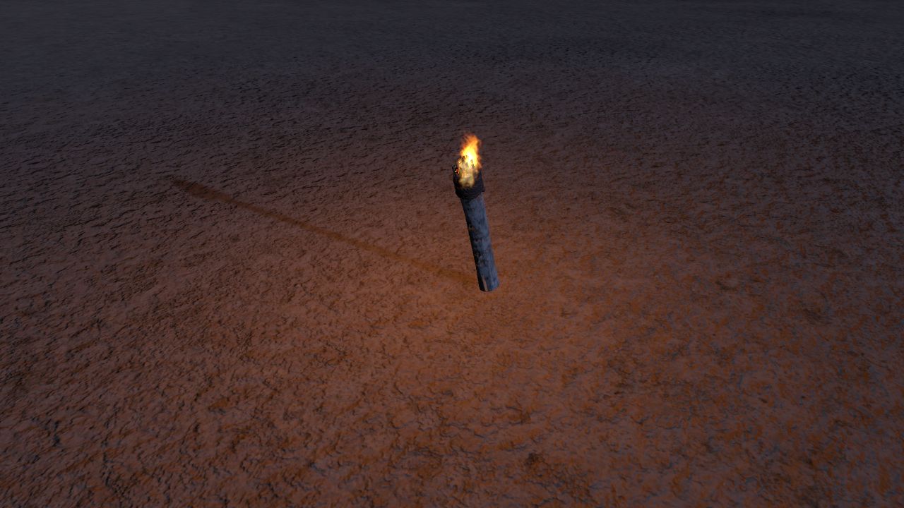 Stone Age Torch Slanted