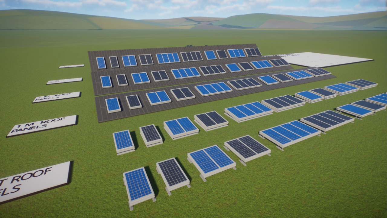 Solar Panels - Backstage Megapack