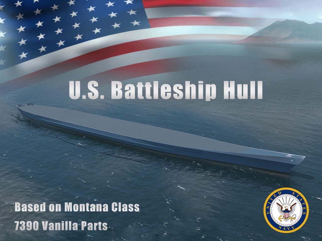 (Vanilla) US Battleship Hull (Montana Class)