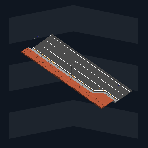 Road + Stopping Lane