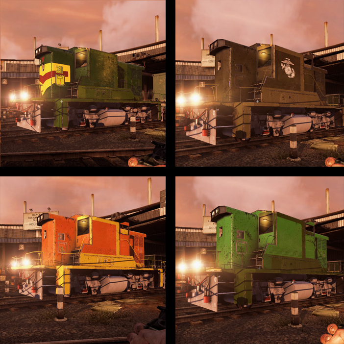 Different trains for BM:BS