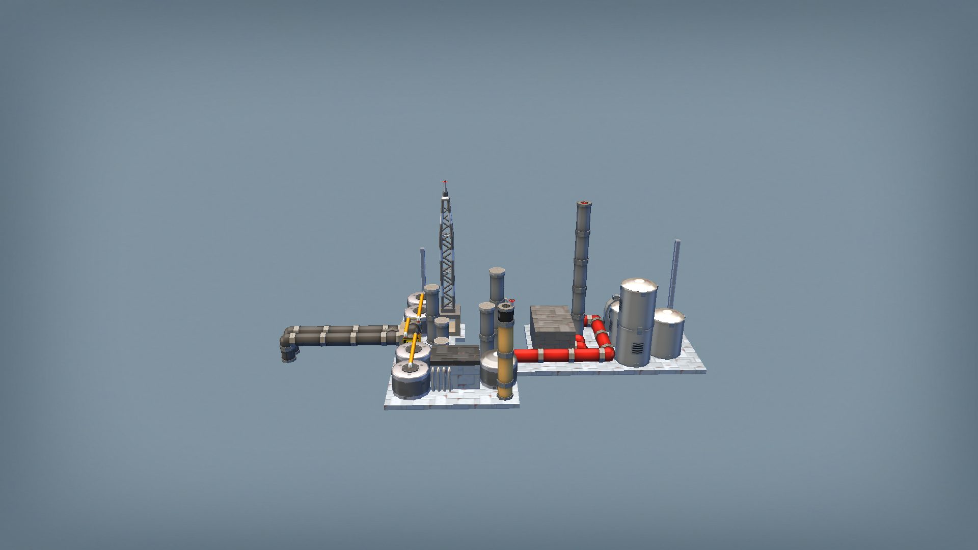 mini tanks oil refinery