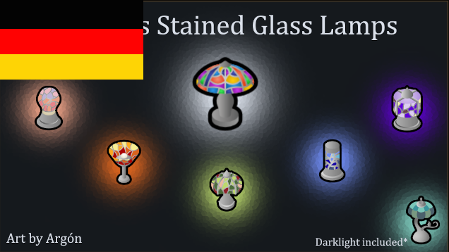 Oharo's Stained Glass Lamps Deutsch
