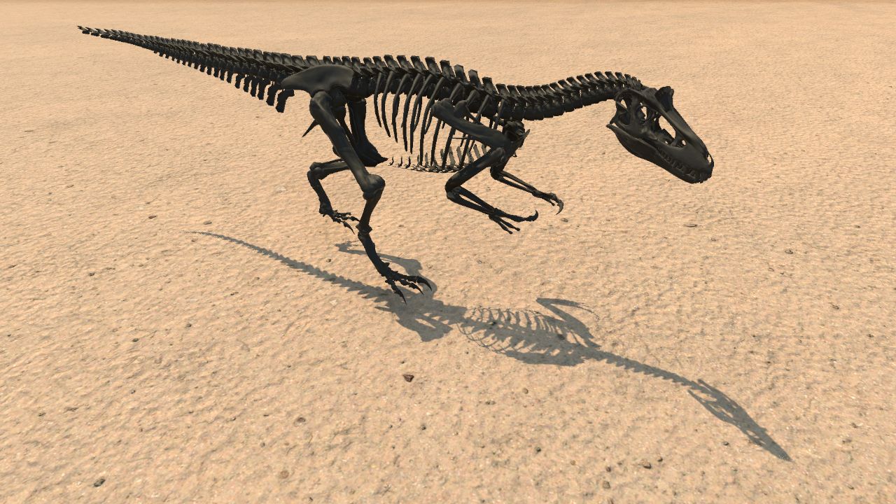 Cryolophosaurus Skeleton