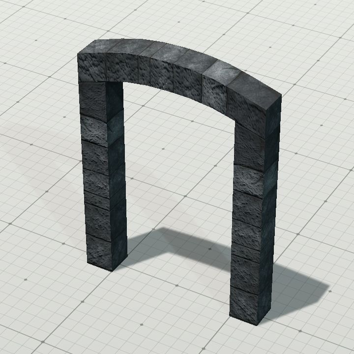 Stone door frame