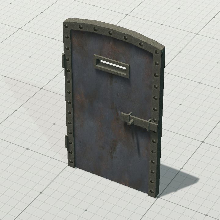 Metal door
