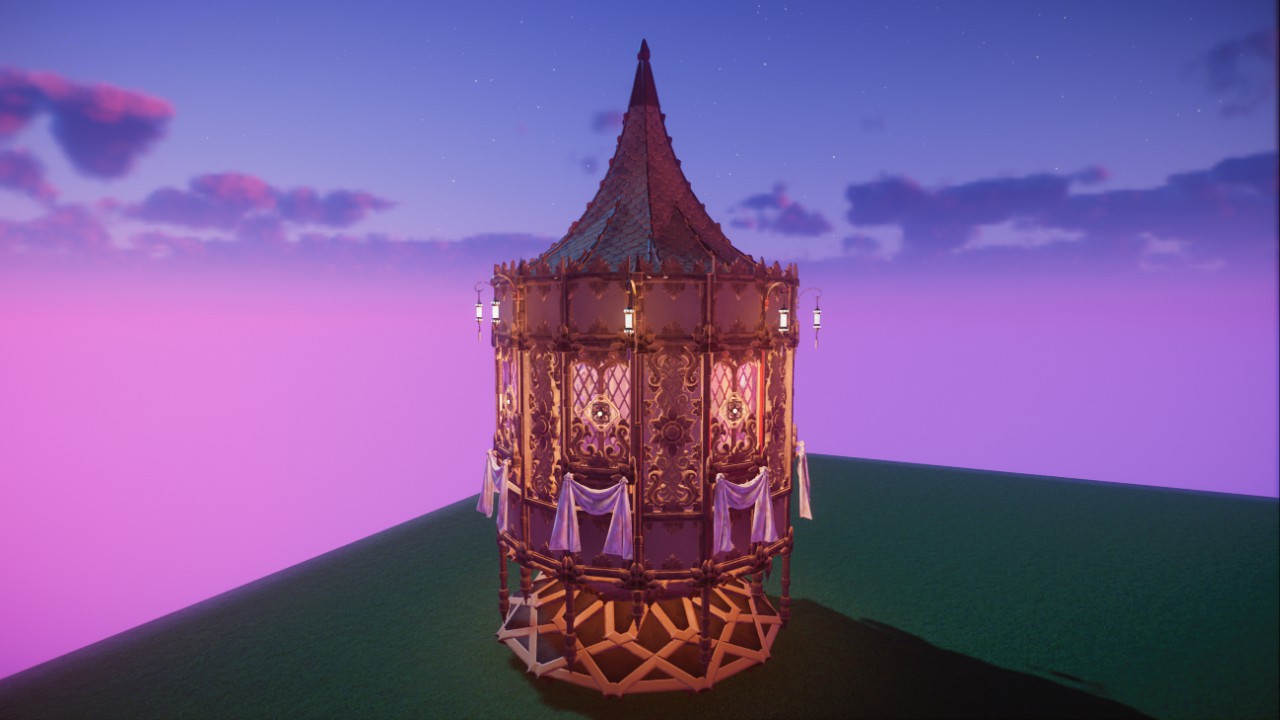 Carousel Looking Building