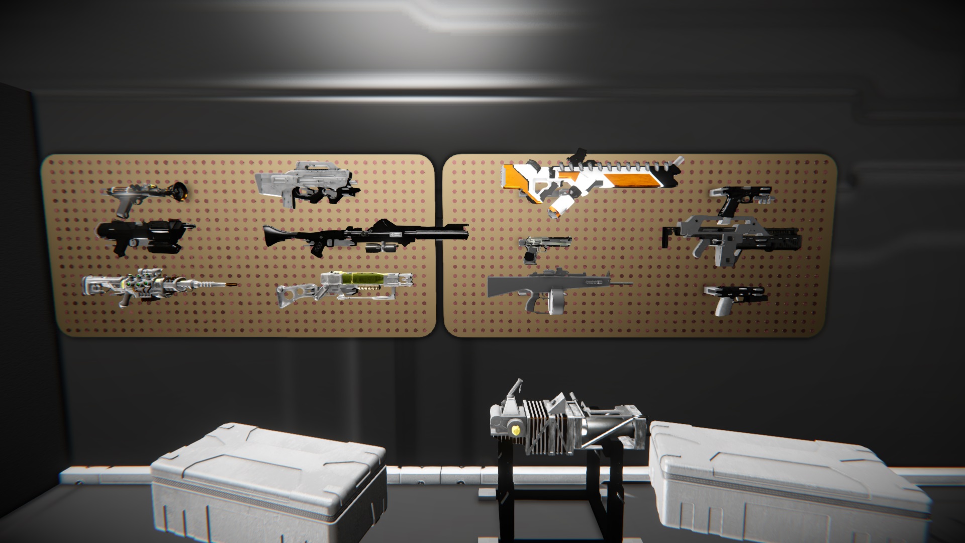 Weapon Racks (and example)