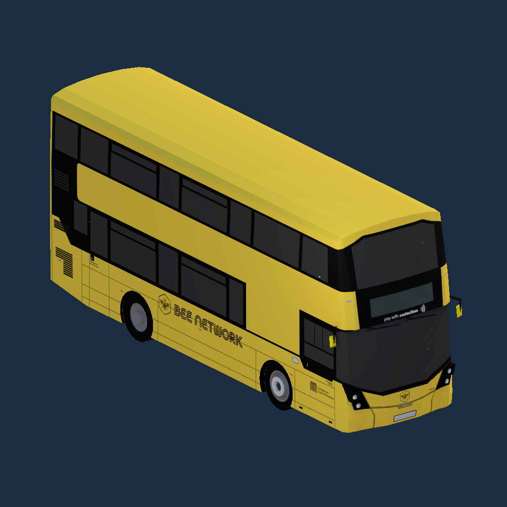 Volvo B5LH Wright Eclipse Gemini 3 Early Bee Network