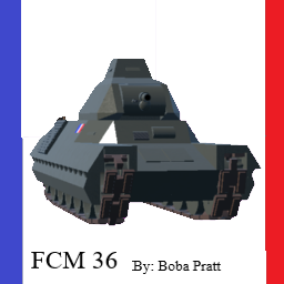 FCM 36 French Light Tank