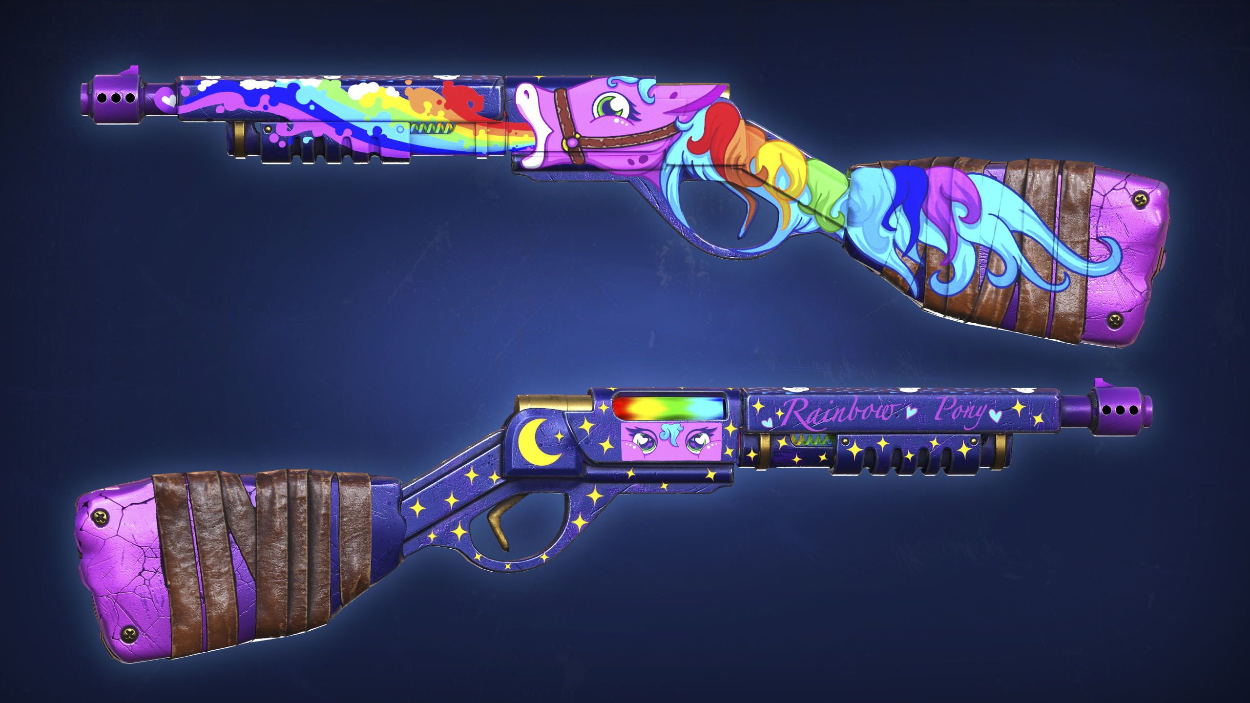 Rainbow Pony Shotgun