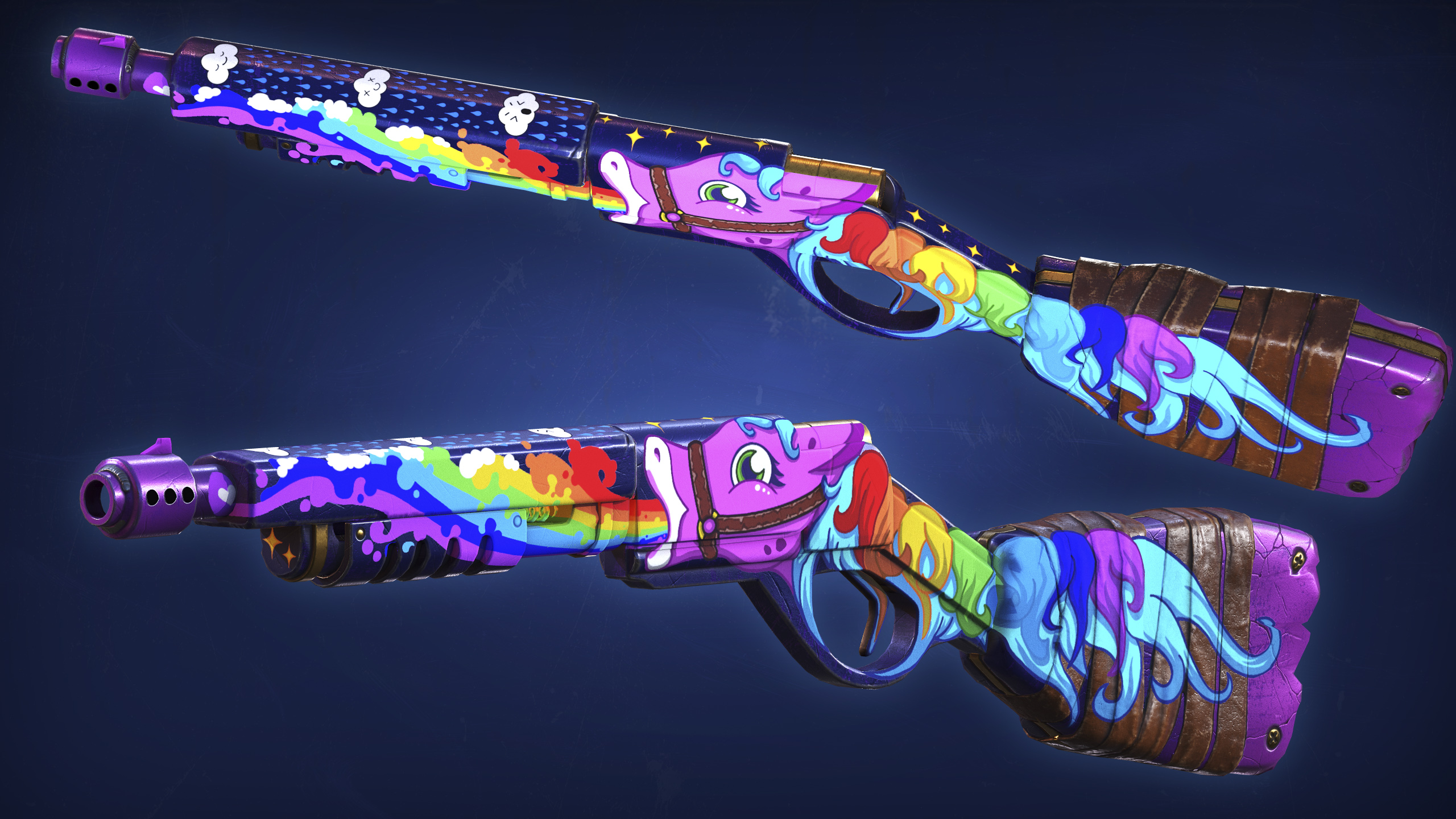 Rainbow Pony Shotgun