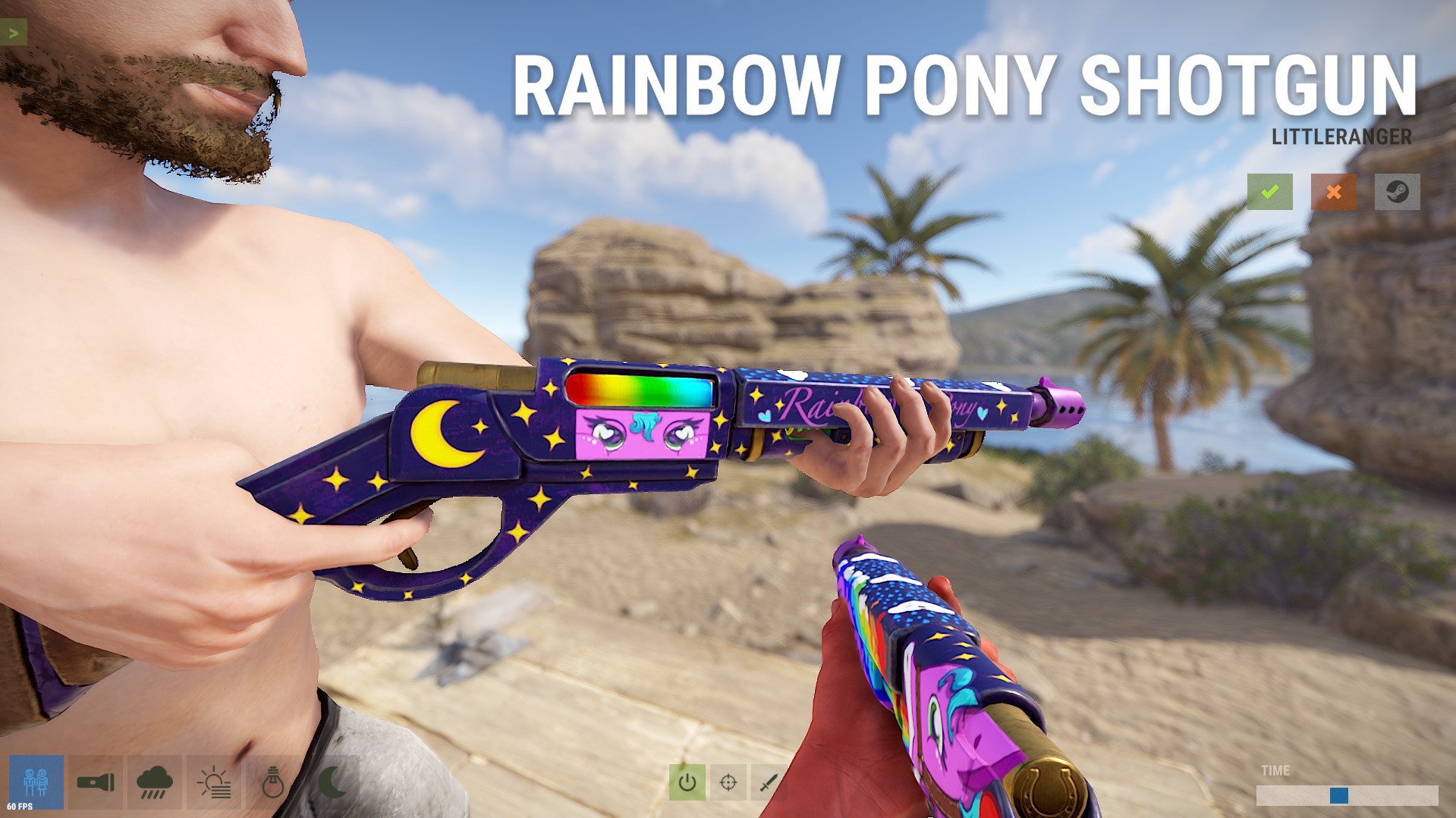 Rainbow Pony Shotgun