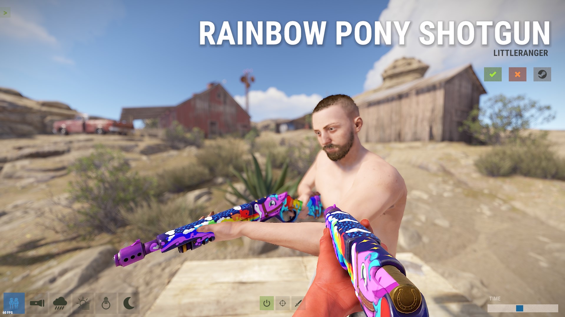 Rainbow Pony Shotgun