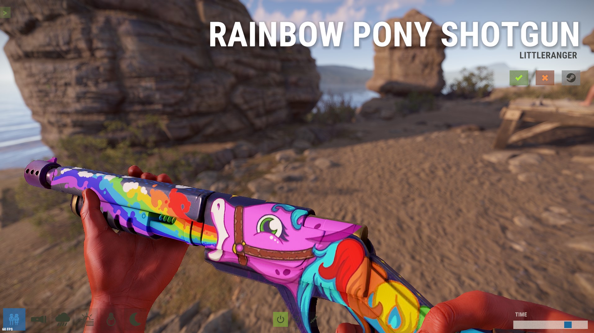 Rainbow Pony Shotgun