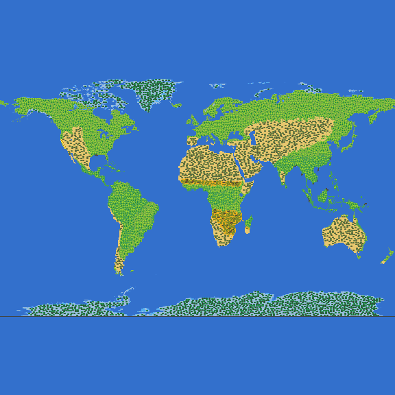 The world but it's all Biomes