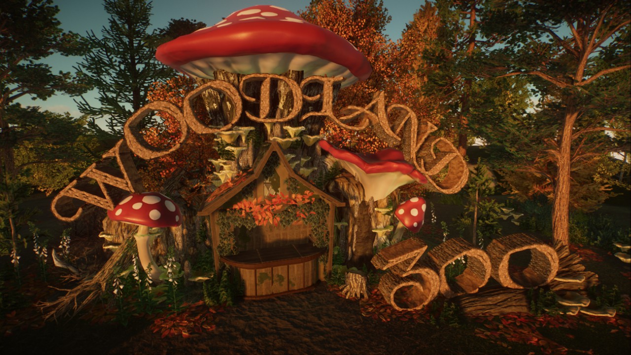 Woodland Zoo entrance / shop