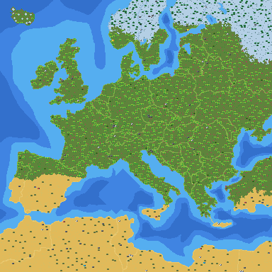 Map of Europe