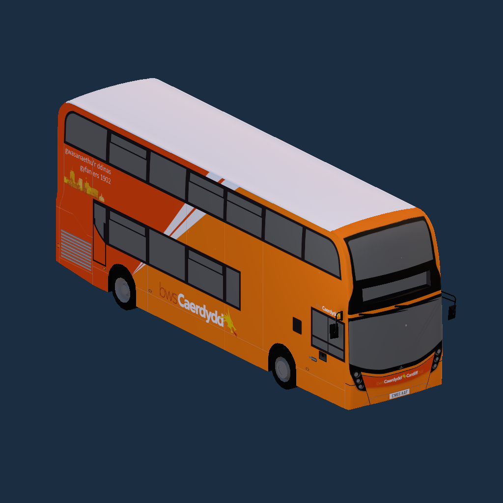 Cardiff Bus Unbranded E400 MMC