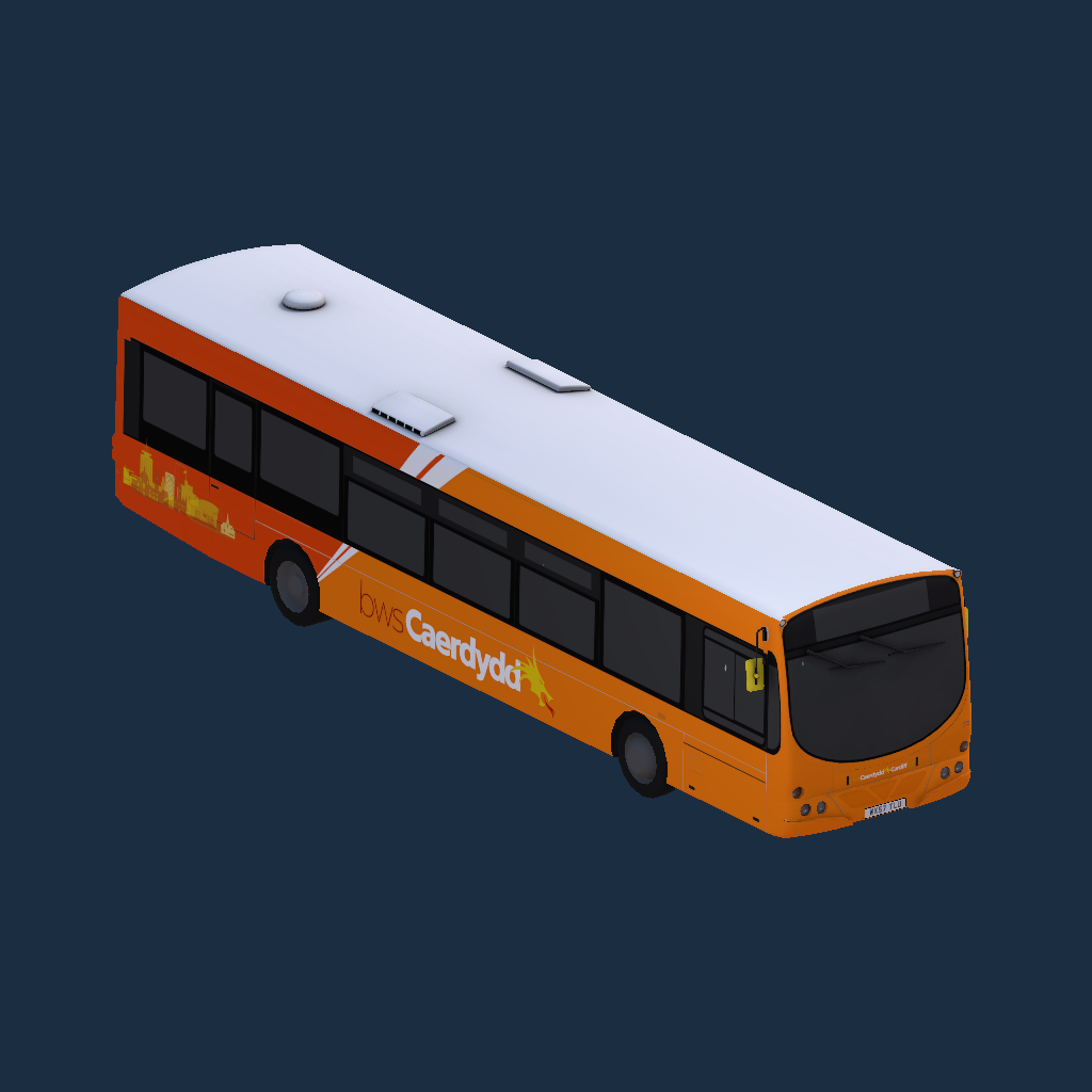 Cardiff Bus Unbranded Solar