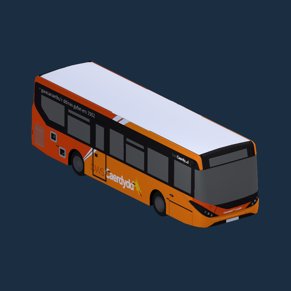 Cardiff Bus Unbranded E200 MMC