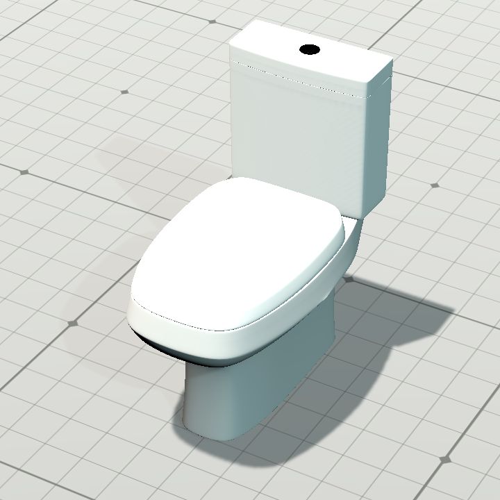 Flushing toilet