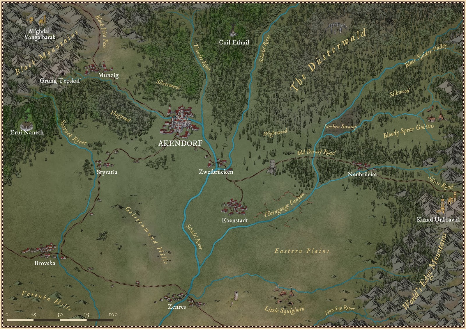 Warhammer Fantasy Border Princes Campaign