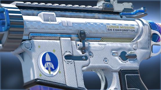 M4a4 | Lunar Mission (Chrome Version)