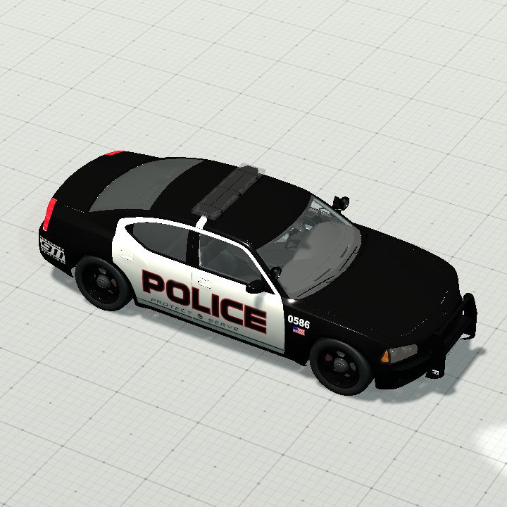Police Car V1 - with Light