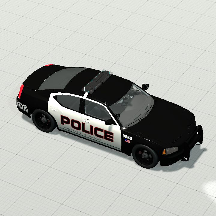 Police Car V1 - with animated light